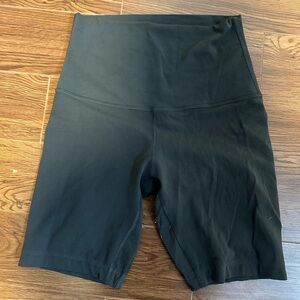 lululemon athletica gray High-Rise Align Bike Shorts 8’